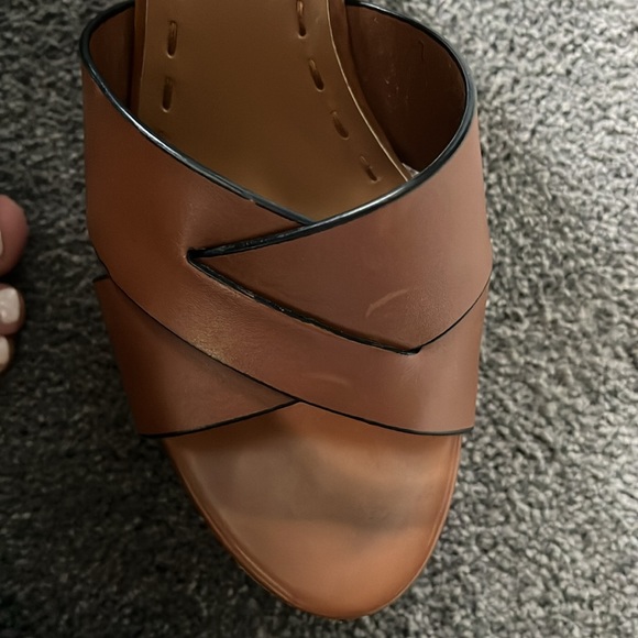 Tahari cork wedges - Picture 5 of 6